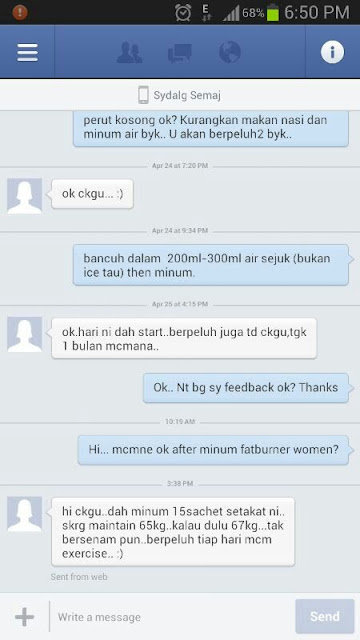 FAT BURNER XTREME: TESTIMONI PENGGUNA FAT BURNER XTREME