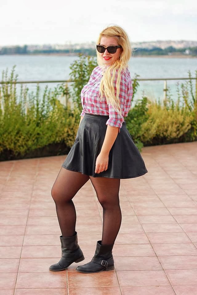 StyleBows: The Plaid Leather