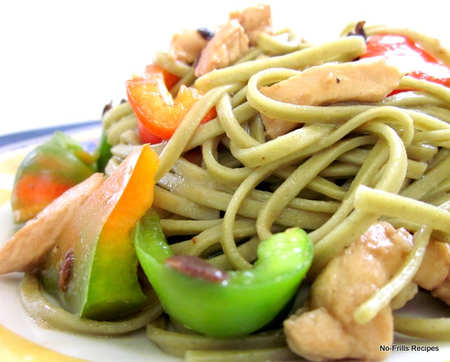 Braised Prosperity Spinach Noodles