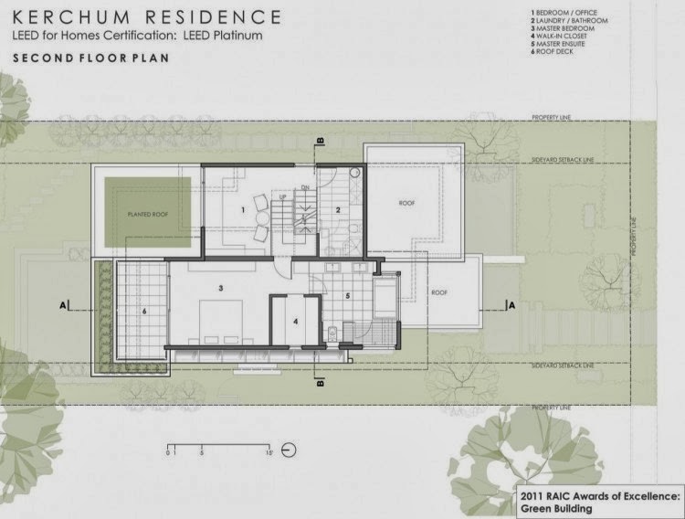 LEED Platinum Residence, Kerchum Residence