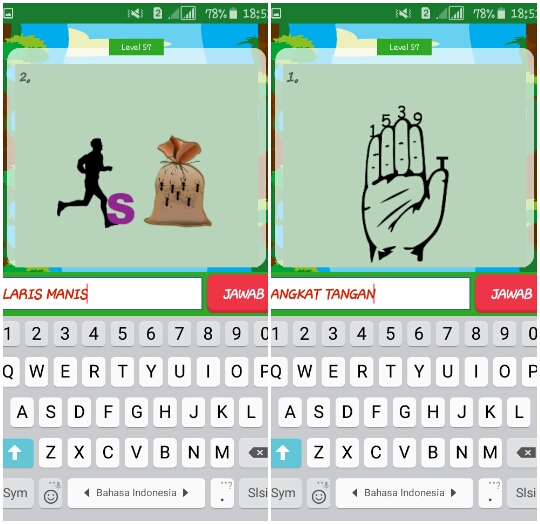 Jawaban Tebak Gambar Seru Level 57 Serbagratis95