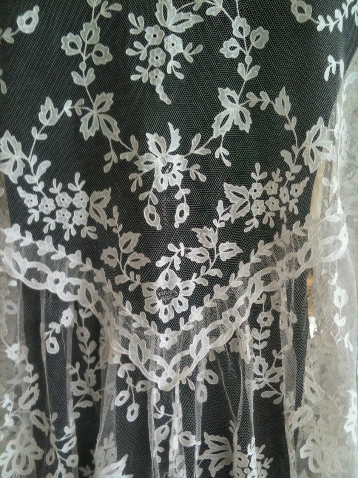 Rosemary Cathcart Antique Lace and Vintage Fashion Antique Lace Shawls