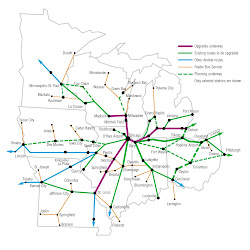 Future Midwest High Speed Rail Lines