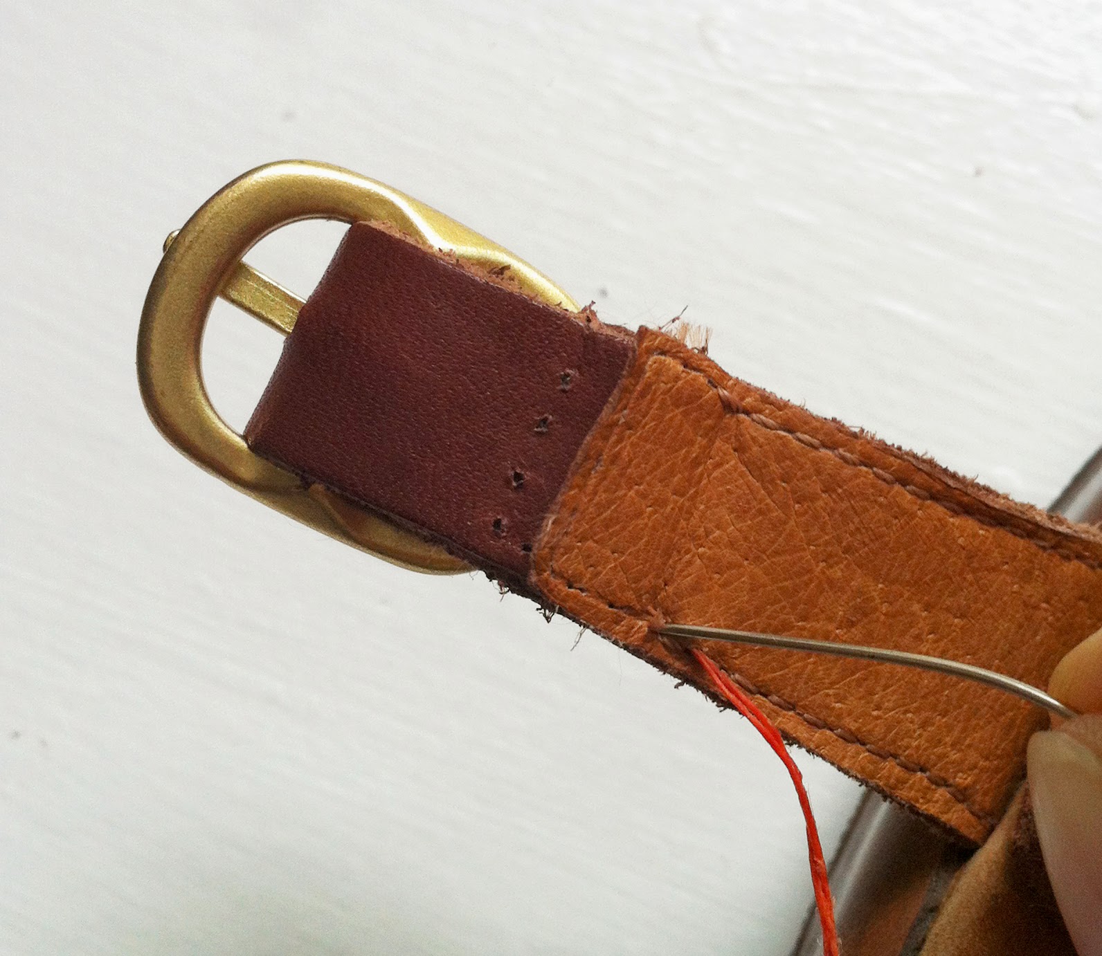 forty-two roads: How To Fix a Shoe Buckle!