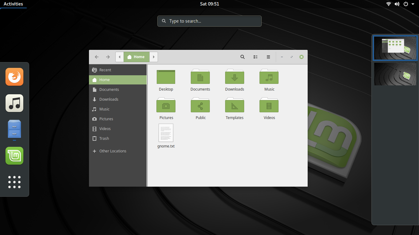 KDE and GNOME on Mint 19.1