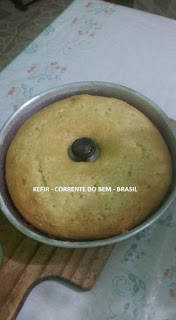 RECEITA DE BOLO DE KEFIR DE LEITE