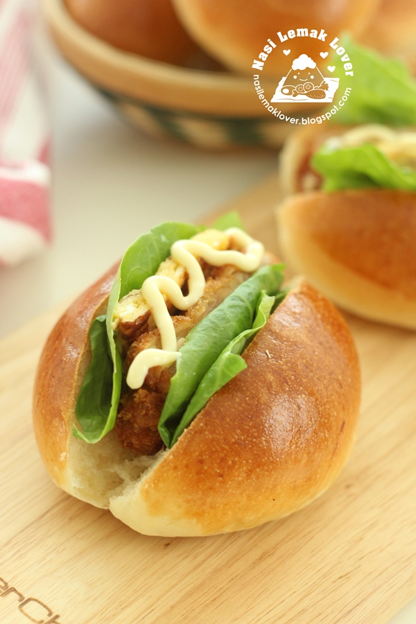 Nasi Lemak Lover Japanese sandwich bread buns 日式三明治面包卷