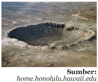 Kawah meteorit di Arizona