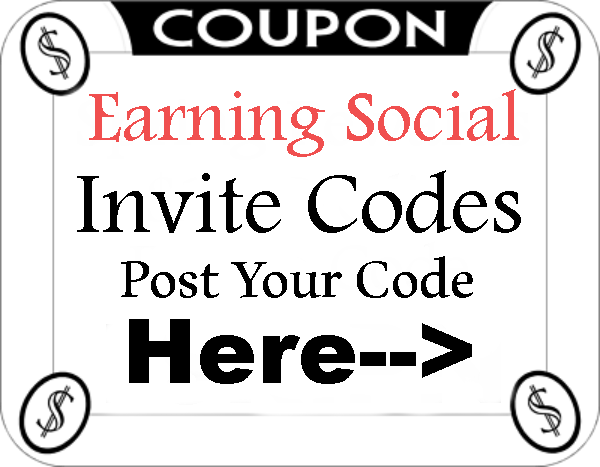 Earning Social Invite Codes 2021-2122, Earning Social Referral Codes, Earning Social App Mobile Download Android and Iphone