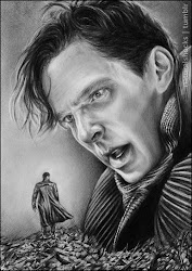 benedict cumberbatch star trek darkness into john drawing pencil harrison rpg brilliant khan fanart thrones amazing