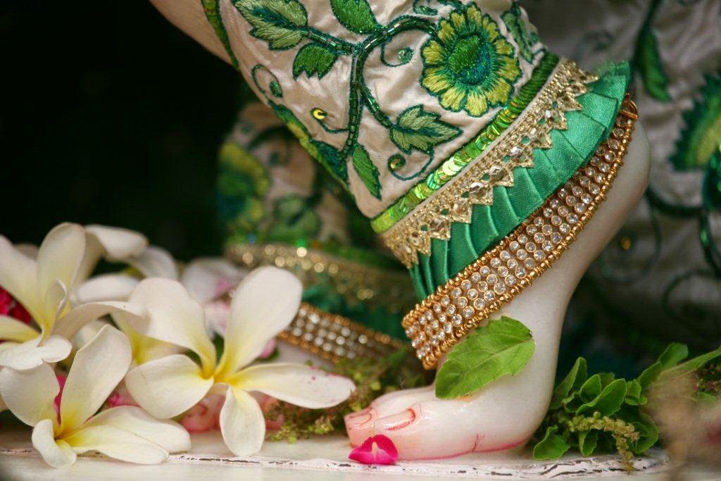 Lotus Feet of Sri Sri Radha Vrindavana Chandra Lotus Feet of Sri Sri Radha Vrindavana Chandra