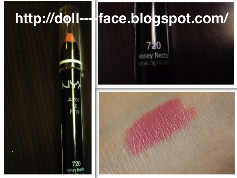 Aromalar NYX jumbo lip pencil in honey nectar