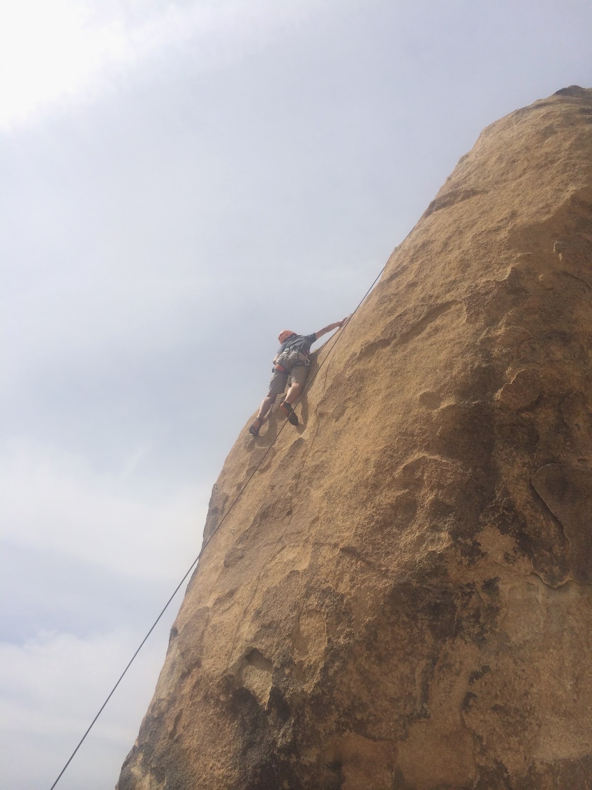 Happy Trails Rock Climbing at Apple Valley
