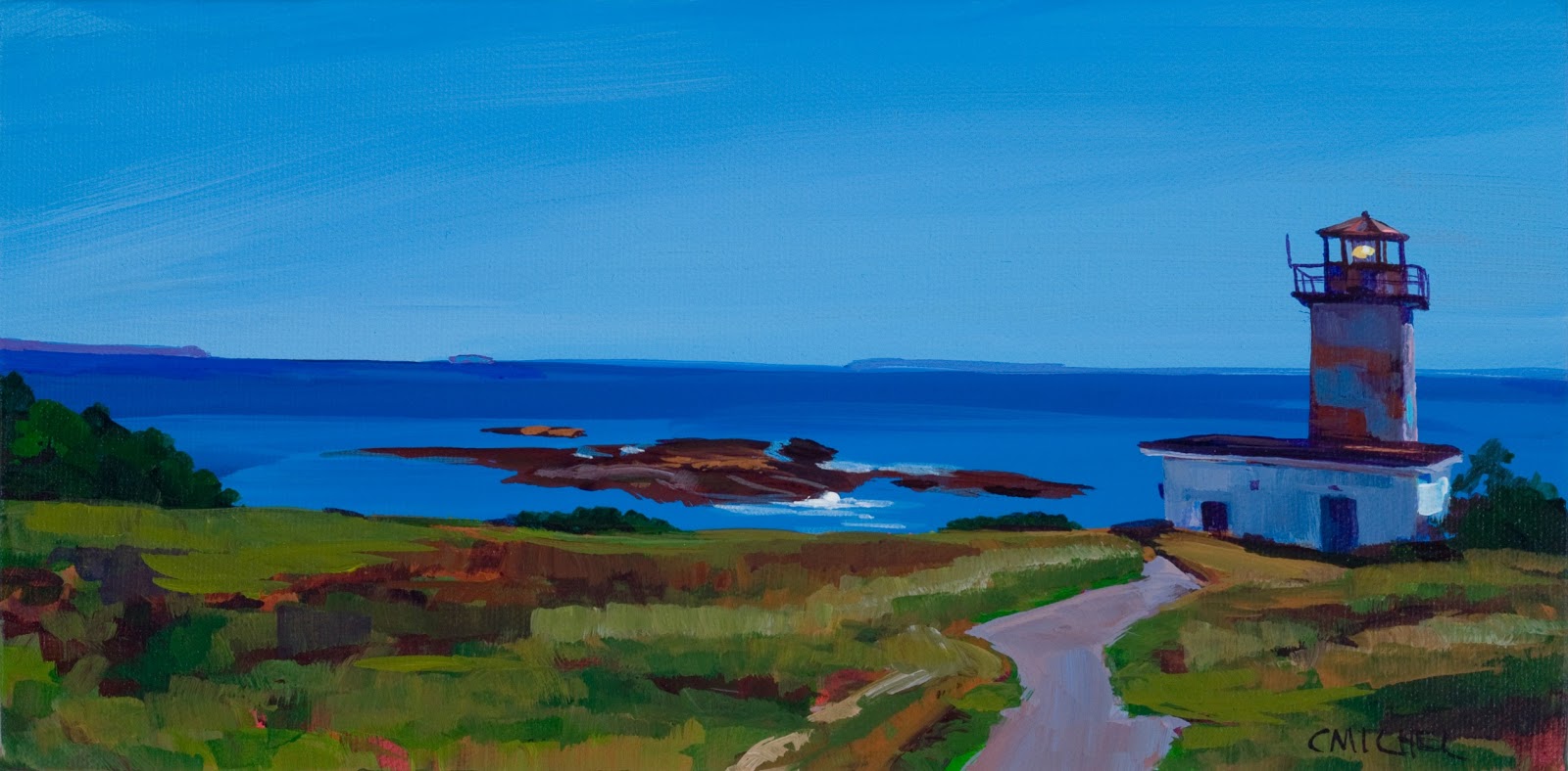 New Brunswick Panorama "West Quaco Light"