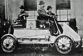Porsche's 1901 Hybrid-Electric Car