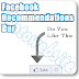 New Facebook Recommendation Bar Untuk Blogger