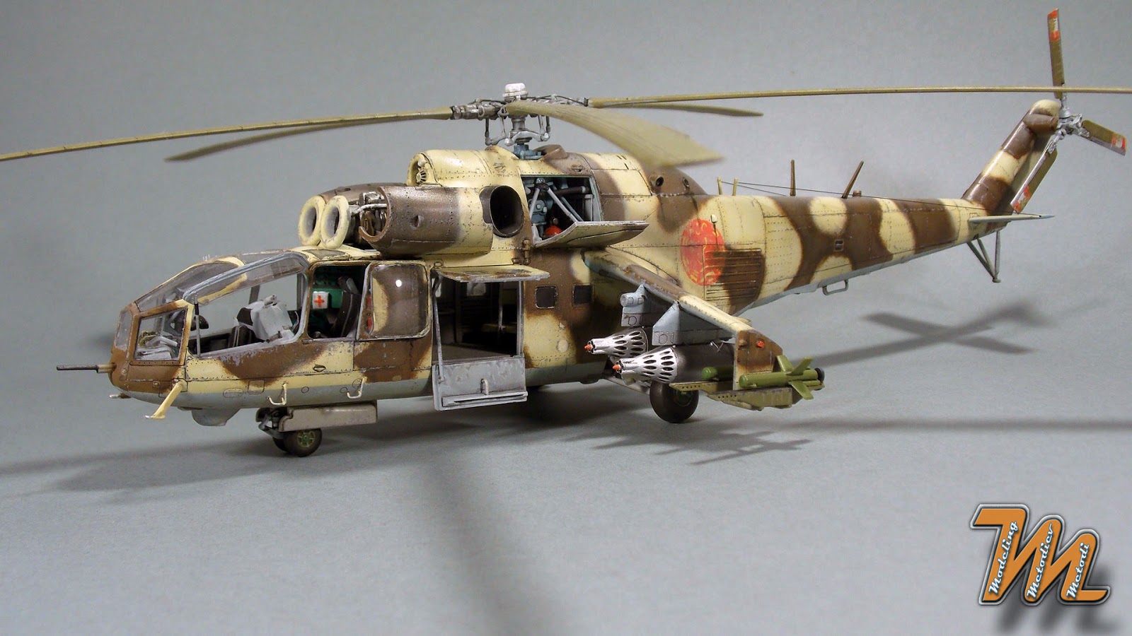 Scale Model Building with Metodi Metodiev: Mil MI-24A Hind Zvezda 1/72 ...