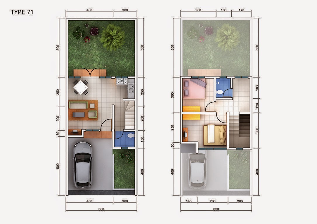 layout-the-benoa-residence-cibubur-type71