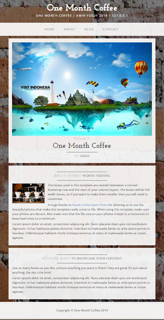 HOME - One Month Coffee HOME - One Month Coffee