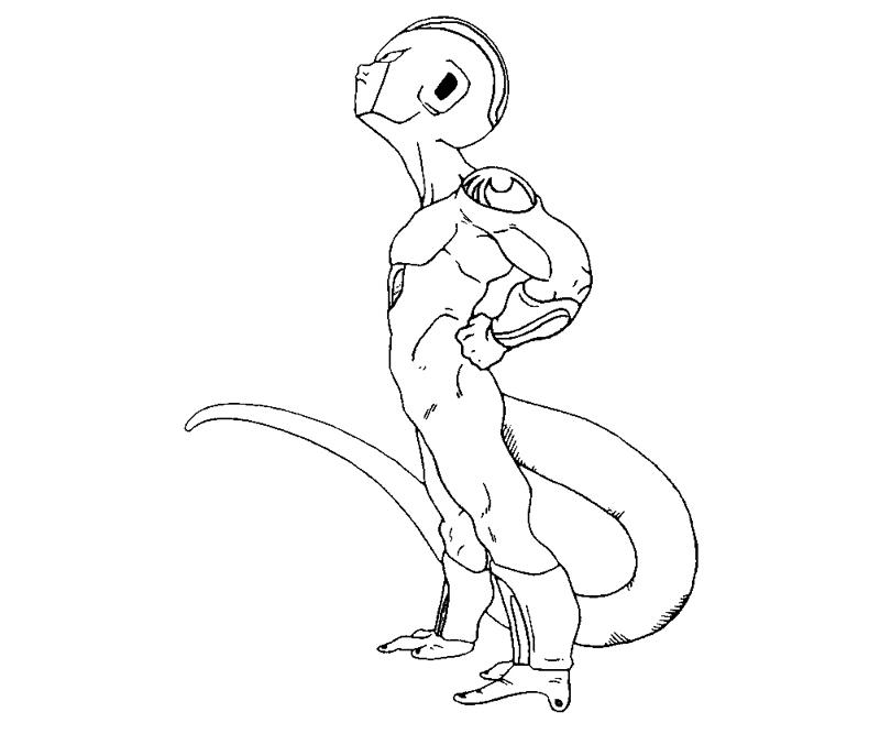 dbz coloring pages frieza - photo #20