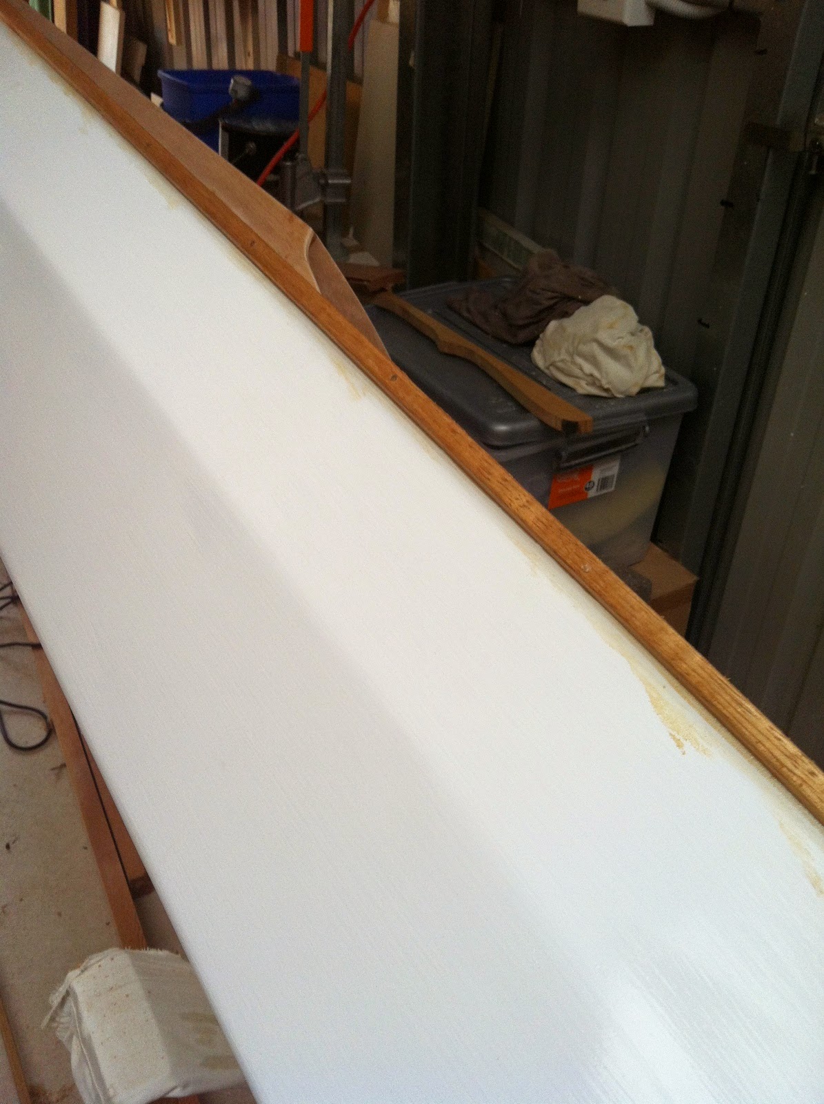 Building a Mill Creek 16.5 Kayak Rub Rail 1 Installed