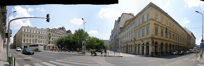 József nádor tér, József Attila utca, Belváros, V. kerület, árkád, Postabank