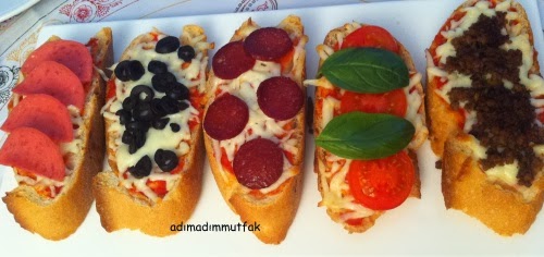 Adım adım mutfak EKMEK PİZZA