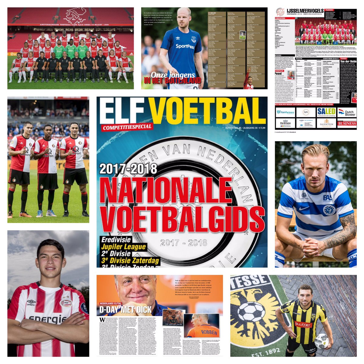 ANOTANDO FÚTBOL * GUIA DE LA LIGA HOLANDESA 2017/2018