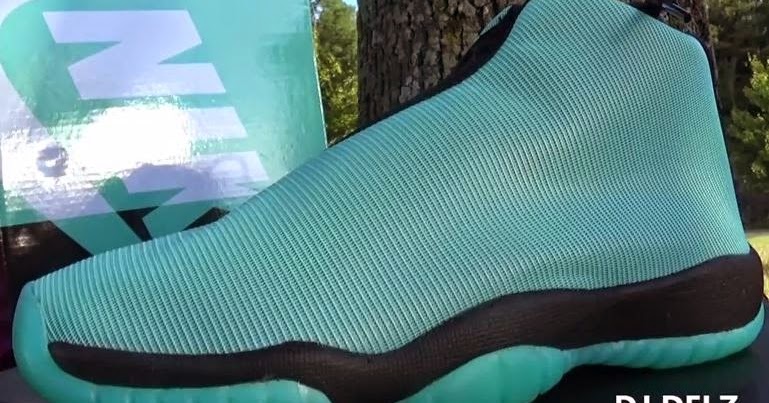 jordan future bleached turquoise