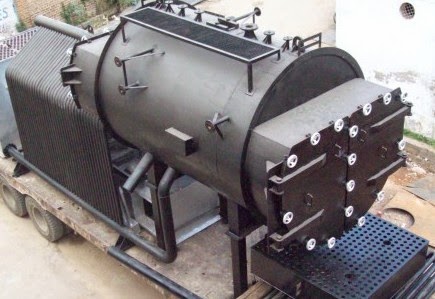 3 Pass Smoke Cum Water tube Membrane Type Boilers