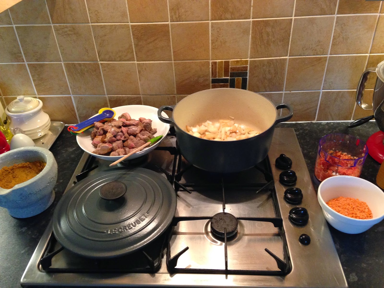 Cooked Mary Berry's Lamb Dhansak