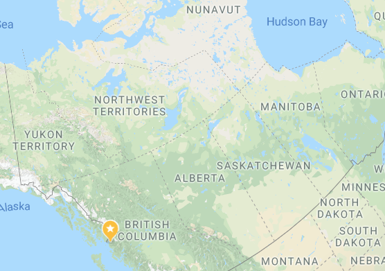 Prince Rupert Canada Map North Coast Review: Prince Rupert Gets High Profile Placement In Futuristic  View Of Canadian Politics