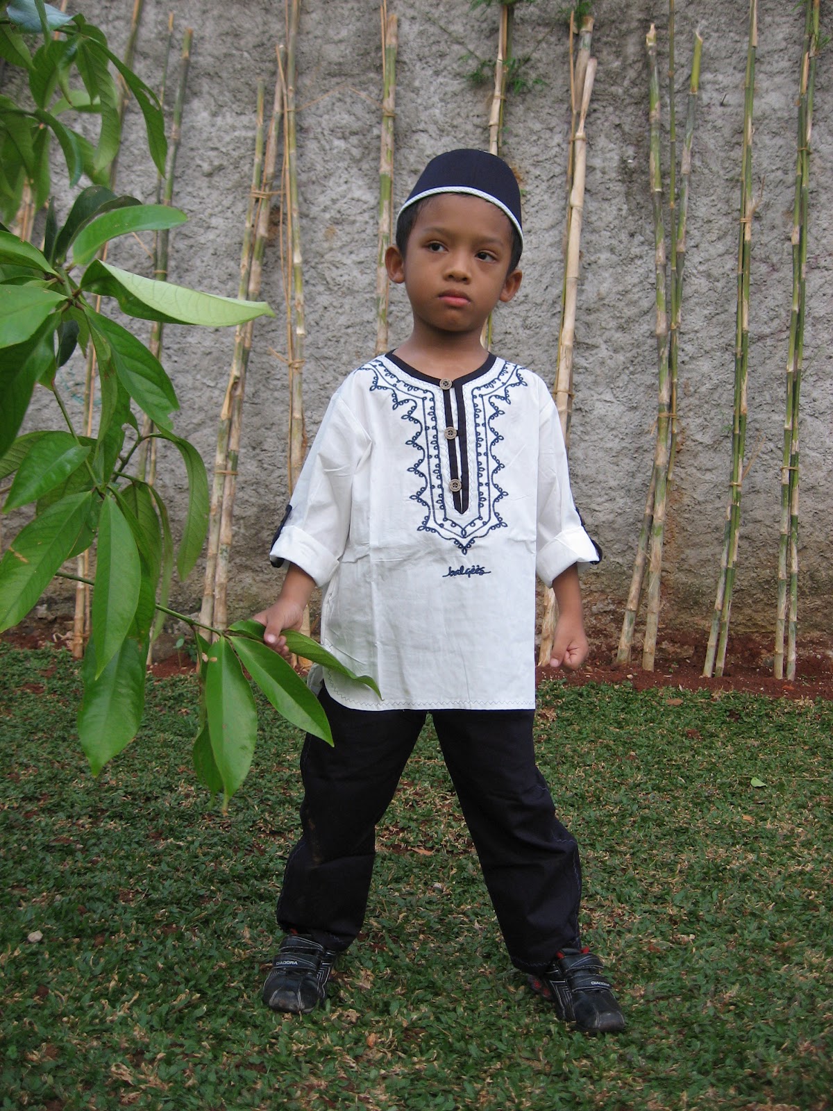 baju muslim anak kain kaos murah dan berkualitas