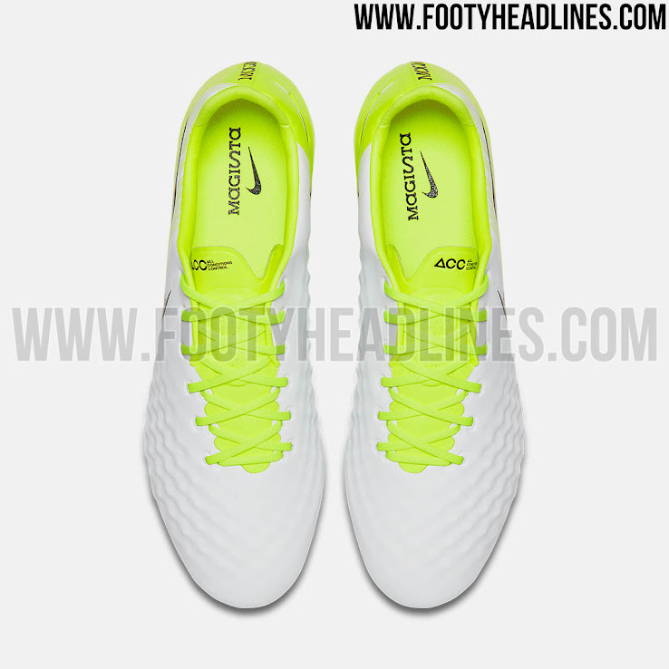 Sistemáticamente empleo Almacén All-New Upper - White & Volt Nike Magista Opus 2017 Boots Released - Footy  Headlines