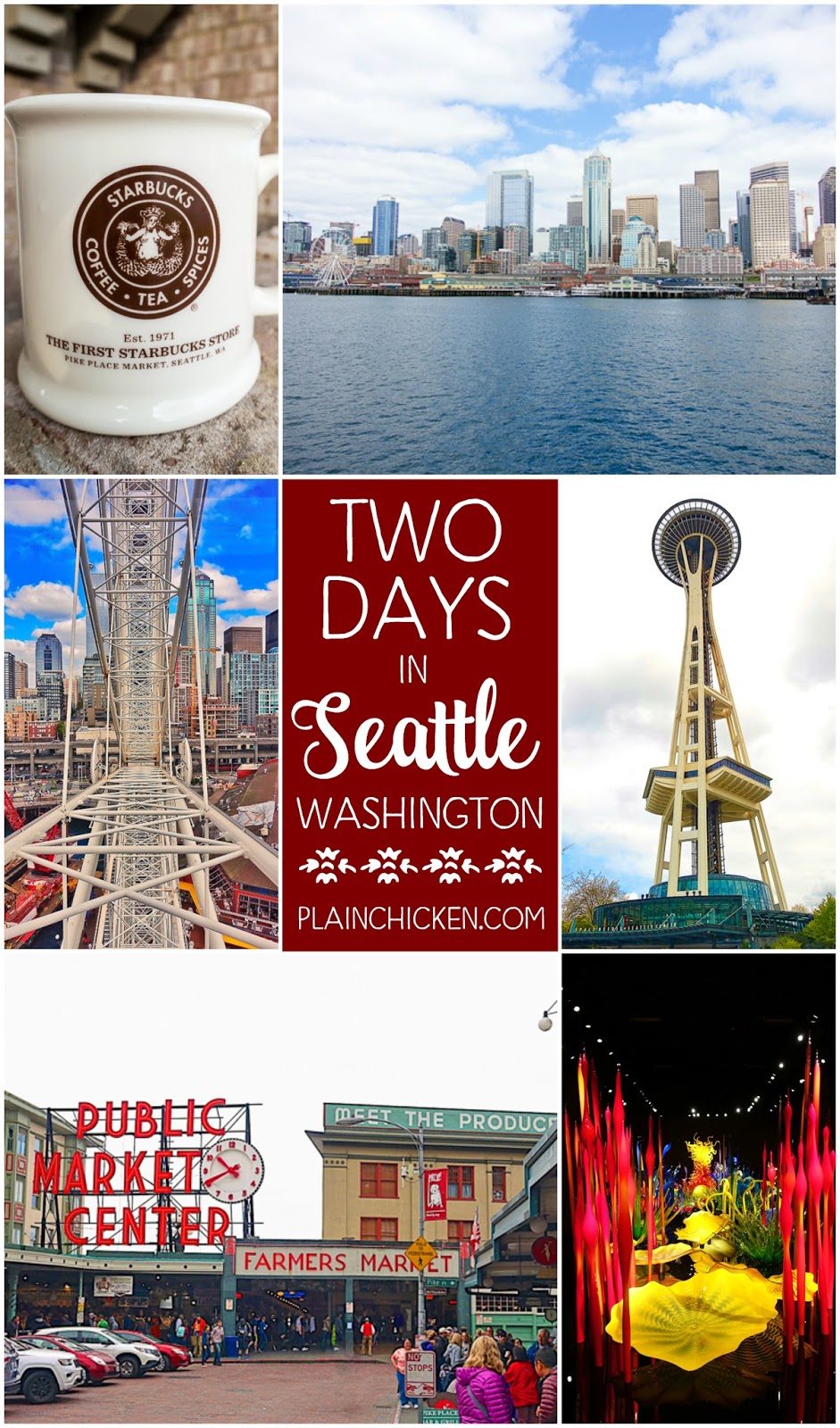 2 Days in Seattle - what to do, where to eat and where to get the BEST views of the city! Pike Place Market eats, Queen Anne Hill, Space Needle, Chihuly, EMP Museum, Houseboats, Kurt Cobain's house and THE BEST steak you'll ever eat! Seattle is one of my favorite towns! 2 Days in Seattle - what to do, where to eat and where to get the BEST views of the city! Pike Place Market eats, Queen Anne Hill, Space Needle, Chihuly, EMP Museum, Houseboats, Kurt Cobain's house and THE BEST steak you'll ever eat! Seattle is one of my favorite towns!