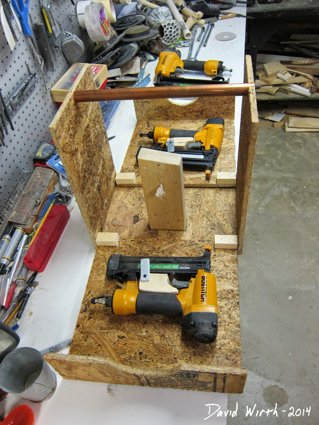 how to build a case, nail guns, 3, tool box, clamshell