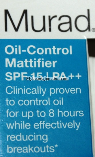 Murad Oil-Control Mattifier SPF15 review, results, photos