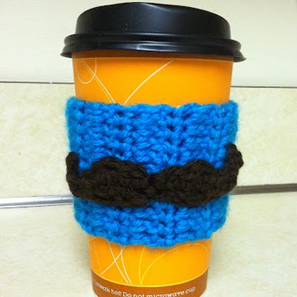Free Crochet Pattern: Mustache Applique