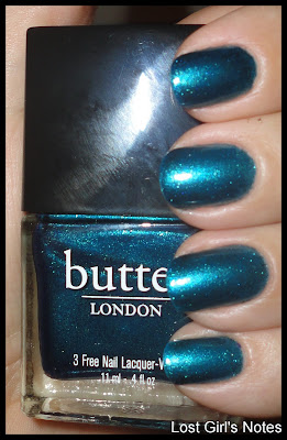 butter london fall/winter 2011 collection bluey swatch