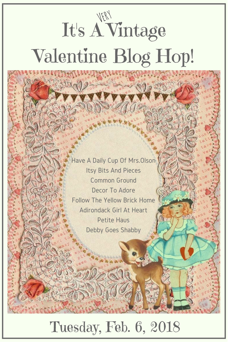 A Vintage Valentine Blog Hop