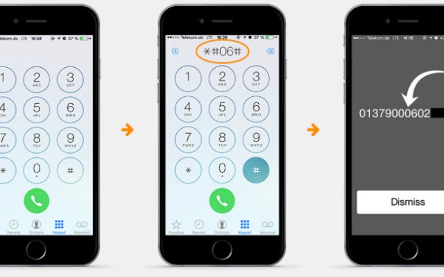 Divulgação Para identificar celulares piratas, basta discar *#06#. Se o número for igual ao que aparece na caixa, o aparelho é regular Divulgação Para identificar celulares piratas, basta discar *#06#. Se o número for igual ao que aparece na caixa, o aparelho é regular