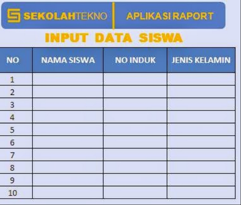 Download Format Raport Karakter Siswa - BERKAS FILE EDUKASI
