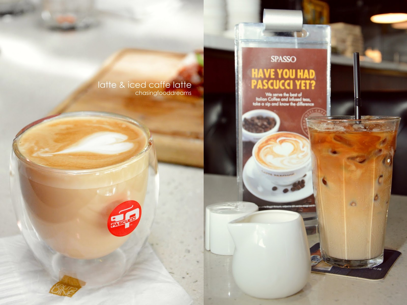 CHASING FOOD DREAMS Spasso Restaurant & Bar MyTown Shopping Centre