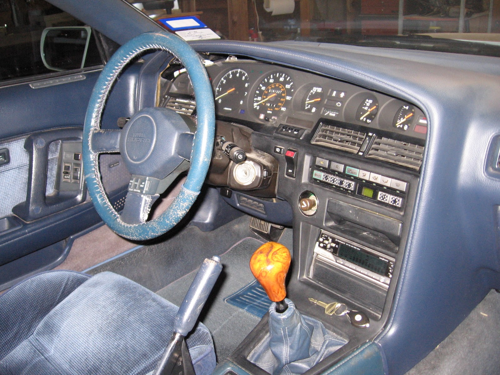 Toyota supra interior