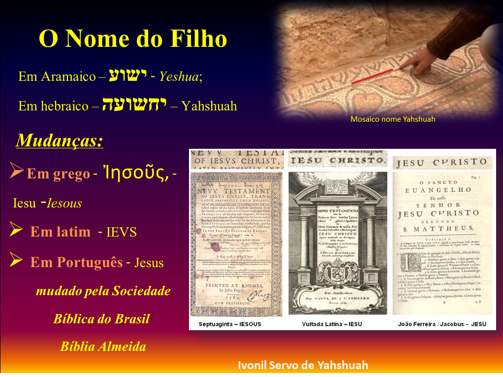 O NOME JESUS