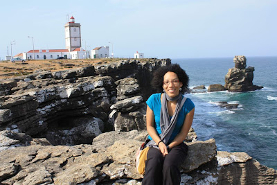 Cliffs in Cabo Carvoeiro in Portugal