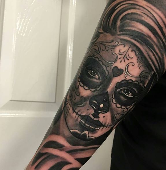Day Of The Dead Tattoos