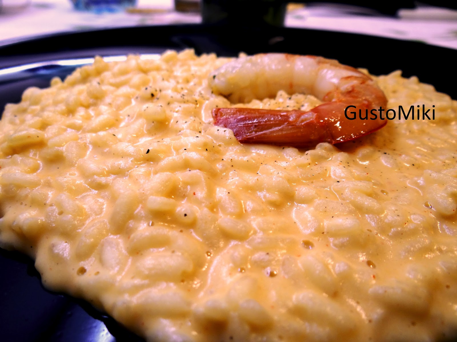 Risotto con crema di gamberi e stracciatella per una cena a 5 stelle!