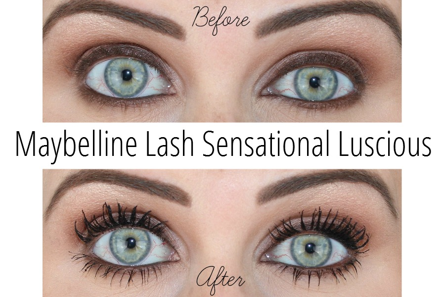 Maybelline Lash Sensational Luscious Mascara Review Photos | Pink Beauty