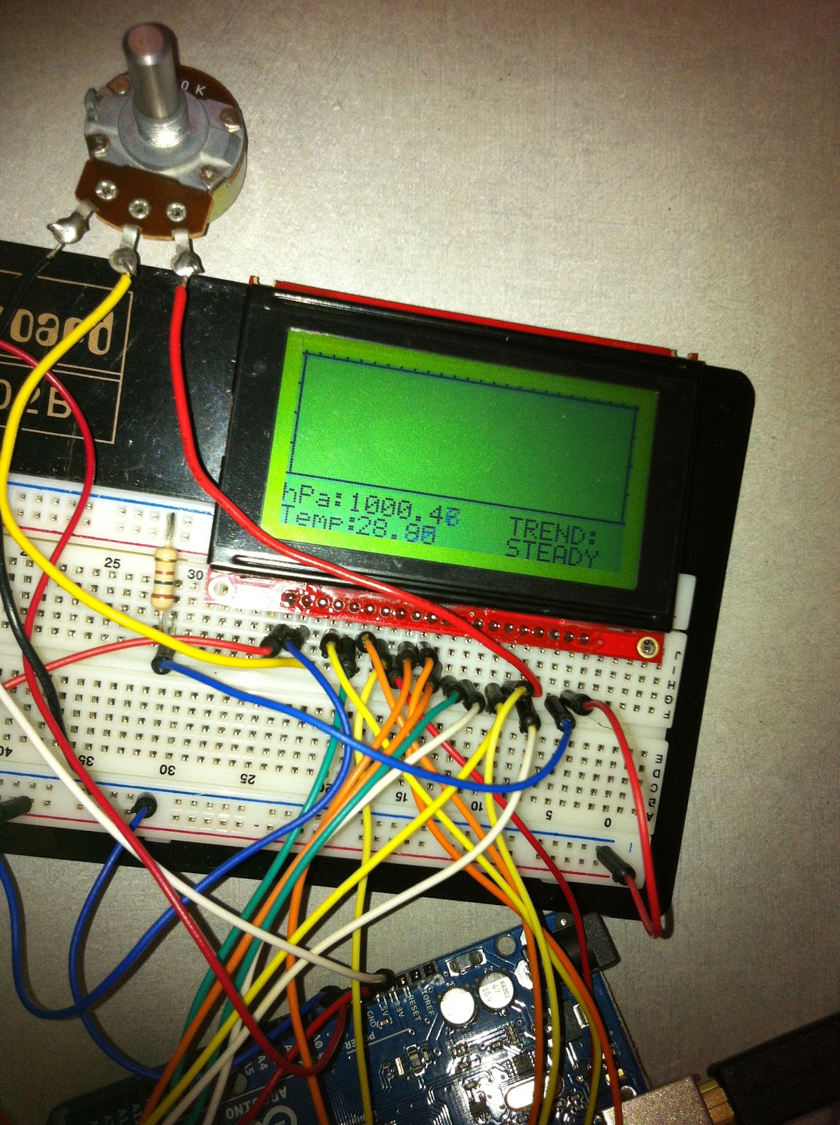 SensorBased Electronic Art Pressure Sensors and GLCD